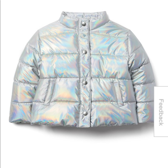 Janie and Jack Other - ❄️❄️Juno Valentine Iridescent Puffer Jacket❄️❄️